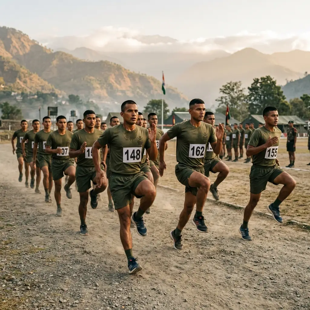 Cadets speed and endurance training